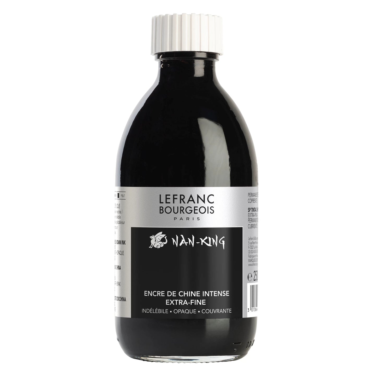 LFB NAN KING INCHIOSTRO DA DISEGNO FLACONE DA 250ML - NERO