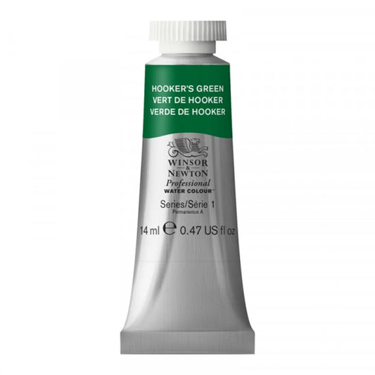 W&N PROF. ACQUERELLO TUBO 14ML HOOKERS GREEN