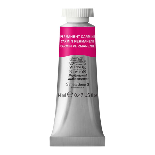 W&N PROF. ACQUERELLO TUBO 14ML PERMANENTE CARMINIO