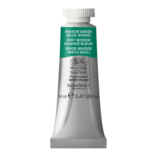 W&N PROF. ACQUERELLO TUBO 14ML WINSOR GREEN (TONALITÀ BLU)