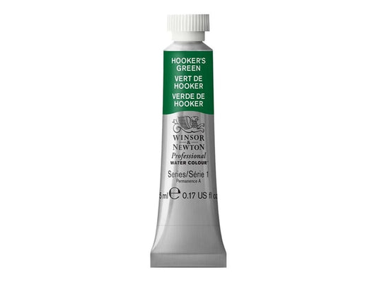 W&N PROF. ACQUERELLO TUBO 5ML HOOKERS GREEN