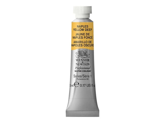 W&N PROF. ACQUERELLO TUBO 5ML GIALLO NAPOLI SCURO