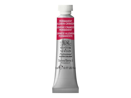 W&N PROF. ACQUERELLO TUBO 5ML PERMANENTE ALIZARI CRIMESIN