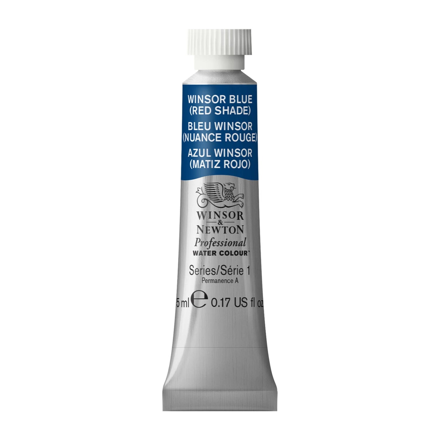 W&N PROF. ACQUERELLO TUBO 5ML WINSOR BLUE (TONALITÀ ROSSA)