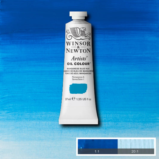 W&N ARTISTS' OIL PAINT TUBO DA 37ML MANGANE BLUE - COLORE