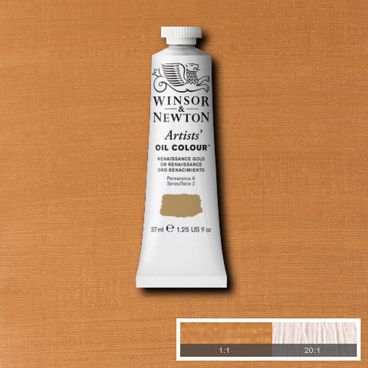 W&N ARTISTS' OIL PAINT TUBO DA 37 ML RENAISSANCE GOLD