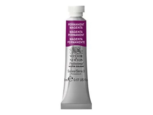 W&N PROF. ACQUERELLO TUBO 5ML PERMANENTE MAGENTA