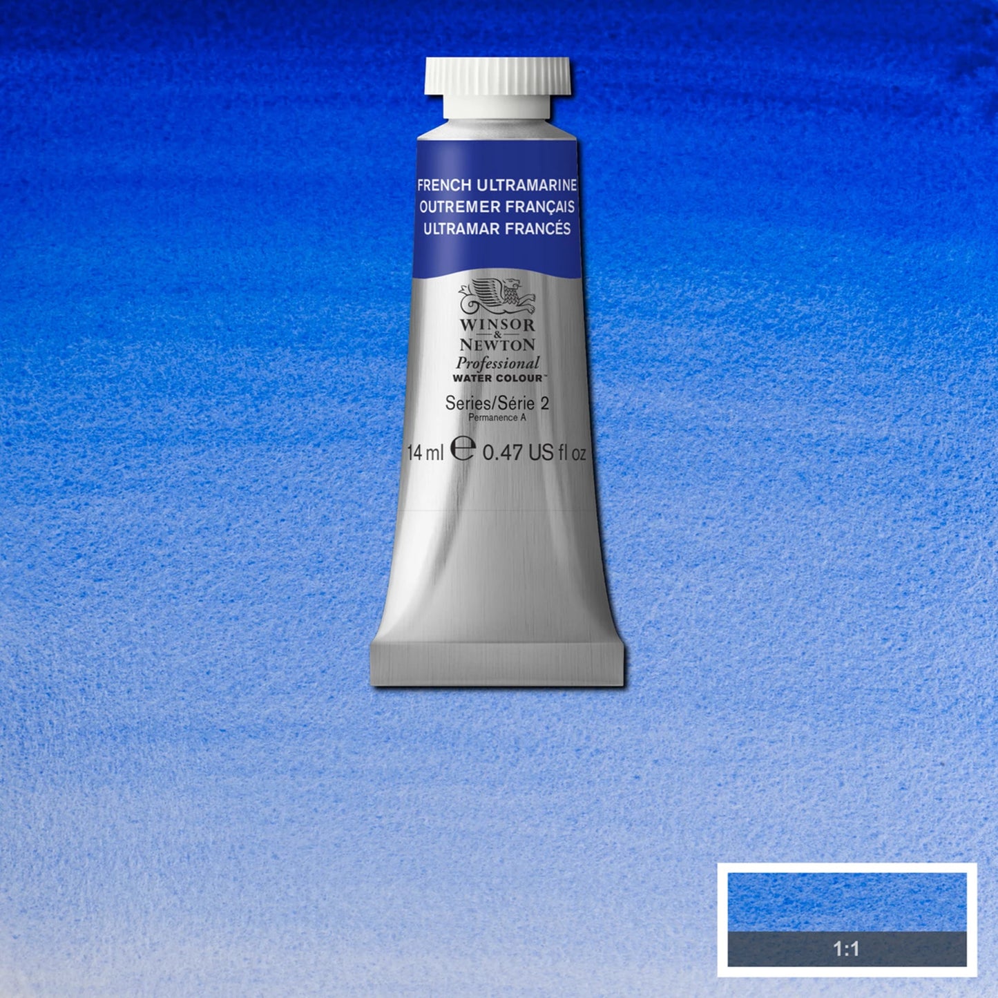 W&N PROF. ACQUERELLO TUBO 14ML FRENCH OLTREMARINE