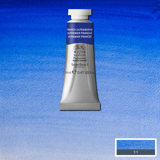 W&N PROF. ACQUERELLO TUBO 14ML FRENCH OLTREMARINE