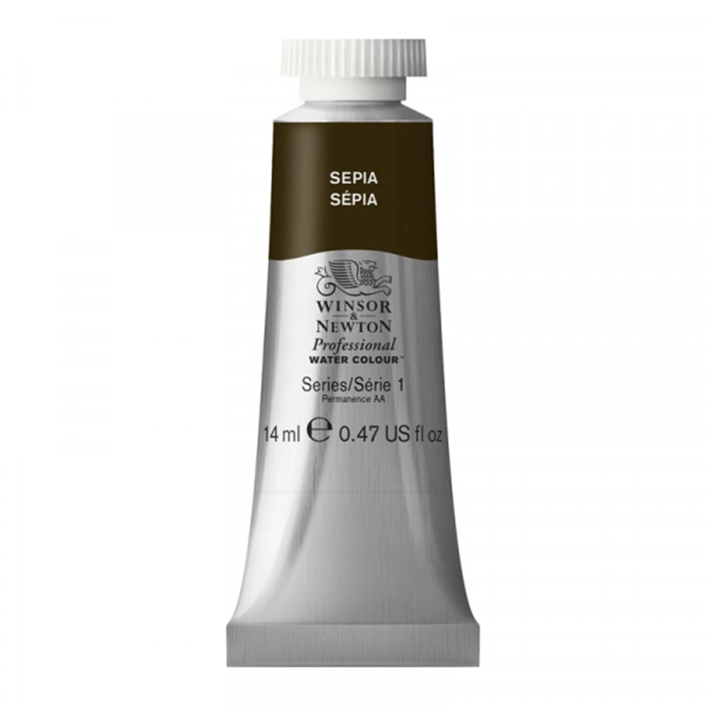 W&N PROF. ACQUERELLO TUBO 14ML SEPPIA