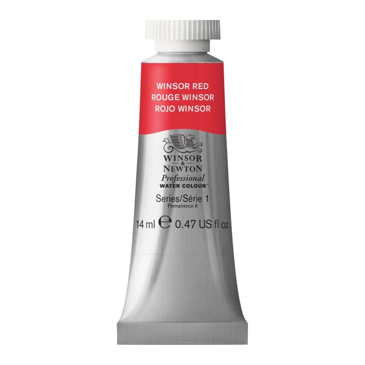W&N PROF. ACQUERELLO TUBO 14ML WINSORR ROSSO