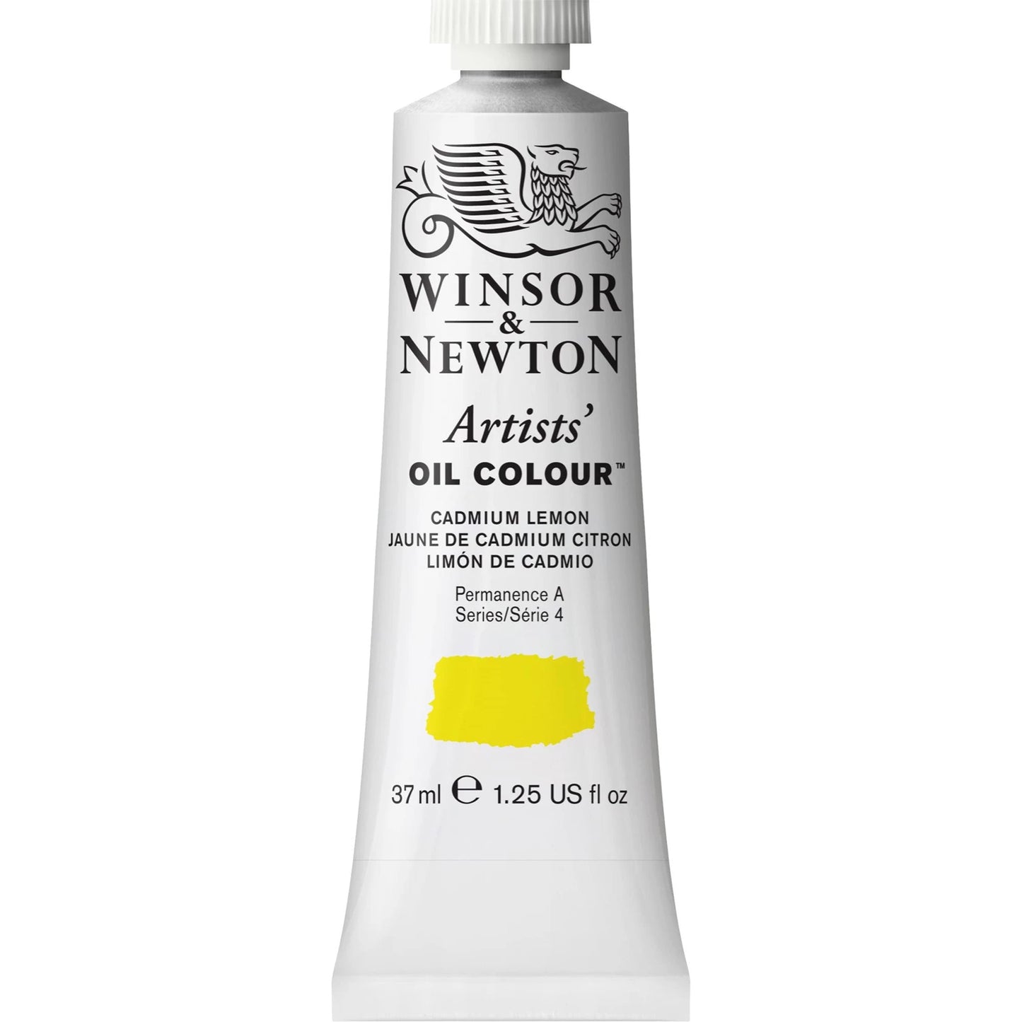 W&N ARTISTS' OIL PAINT TUBO DA 37ML GIALLO CADMIO LIMONE