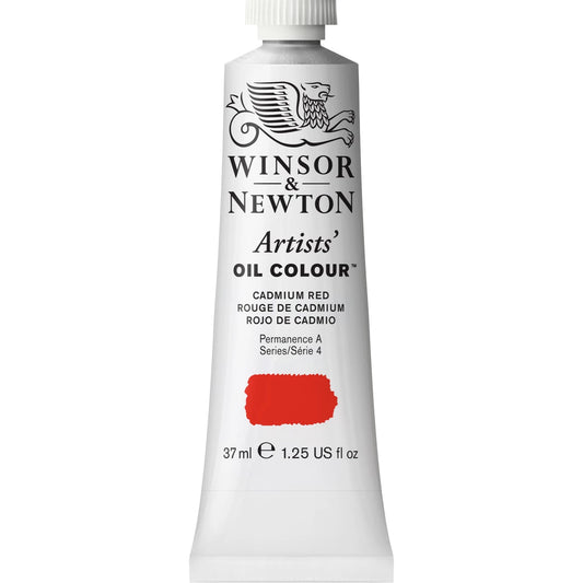 W&N ARTISTS' OIL PAINT TUBO DA 37ML ROSSO CADMIO