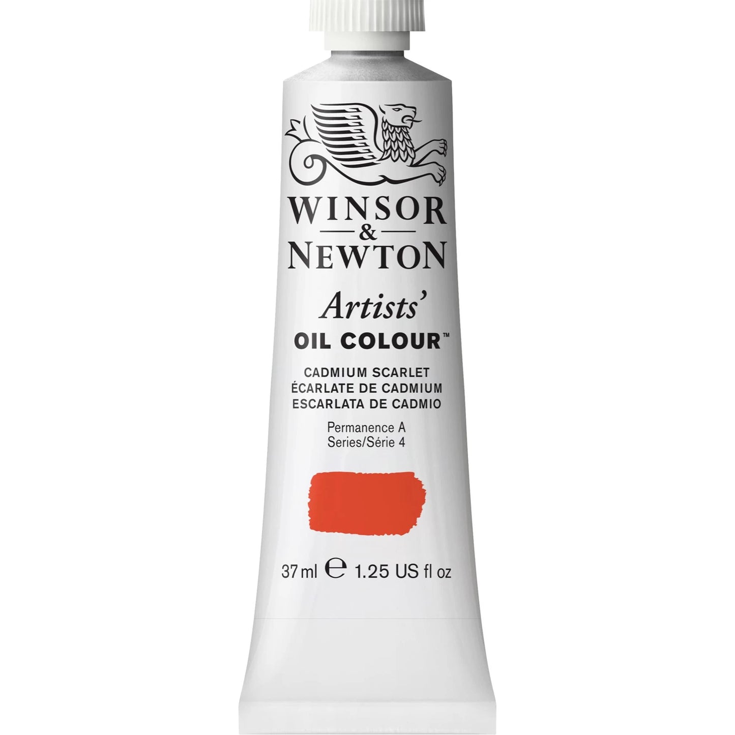 W&N ARTISTS' OIL PAINT TUBO DA 37 ML CADMIO SCARLACH