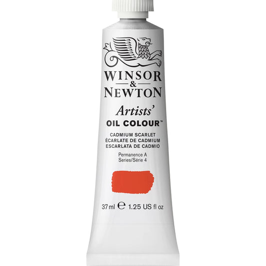 W&N ARTISTS' OIL PAINT TUBO DA 37 ML CADMIO SCARLACH