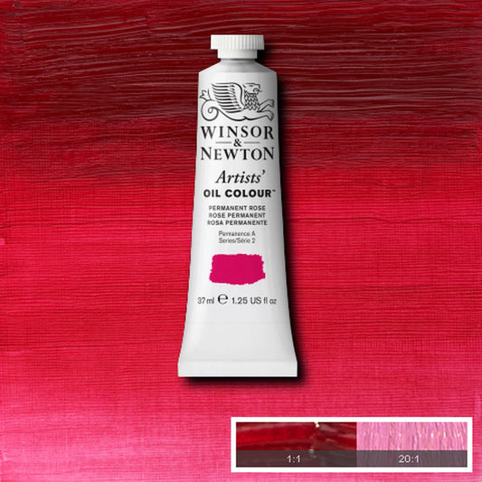 W&N ARTISTS' OIL PAINT TUBO DA 37ML ROSA PERMANENTE