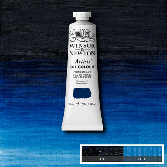 W&N ARTISTS' OIL PAINT TUBO DA 37ML BLU DI PRUSSIA