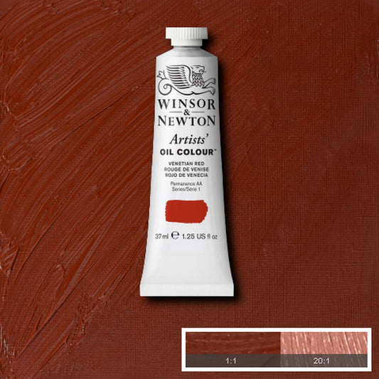 W&N ARTISTS' OIL PAINT TUBO DA 37ML ROSSO VENEZIANO