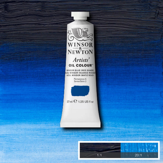 W&N ARTISTS' OIL PAINT TUBO DA 37 ML WINSORB BLUE (ROSSO)