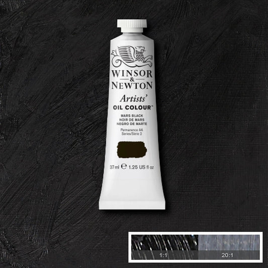 W&N ARTISTS' OIL PAINT TUBO DA 37ML MARS BLACK