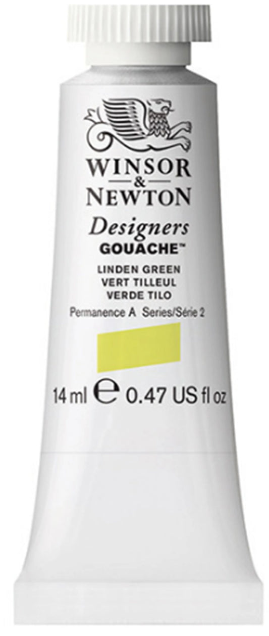 W&N DESIGNERS GOUACHE TUBO 14ML VERDE CHIARO