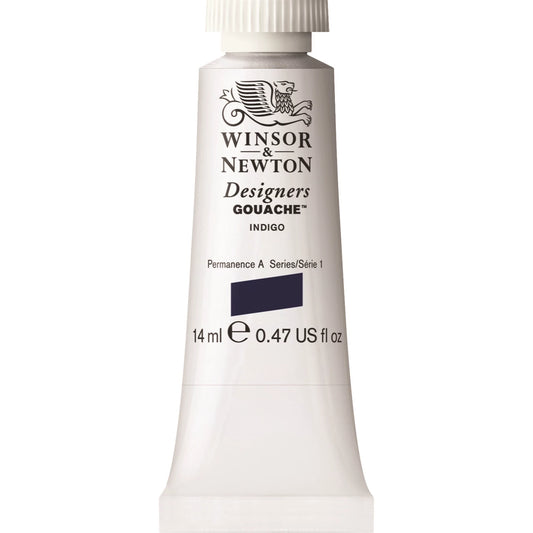 W&N DESIGNERS GOUACHE TUBO 14ML INDACO