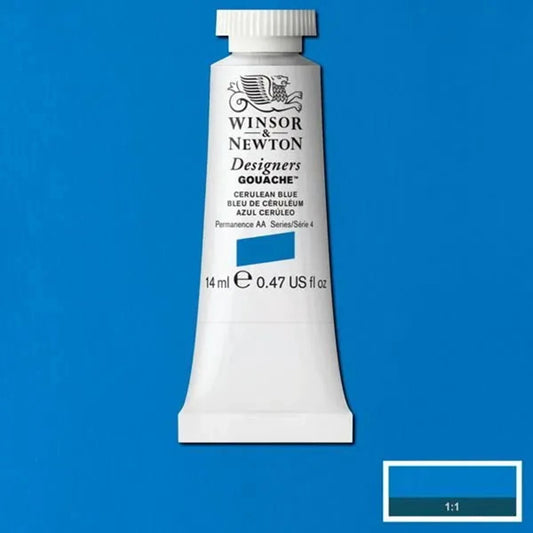 W&N DESIGNERS GOUACHE TUBO DA 14 ML BLU PRIMARIO (CIANO)