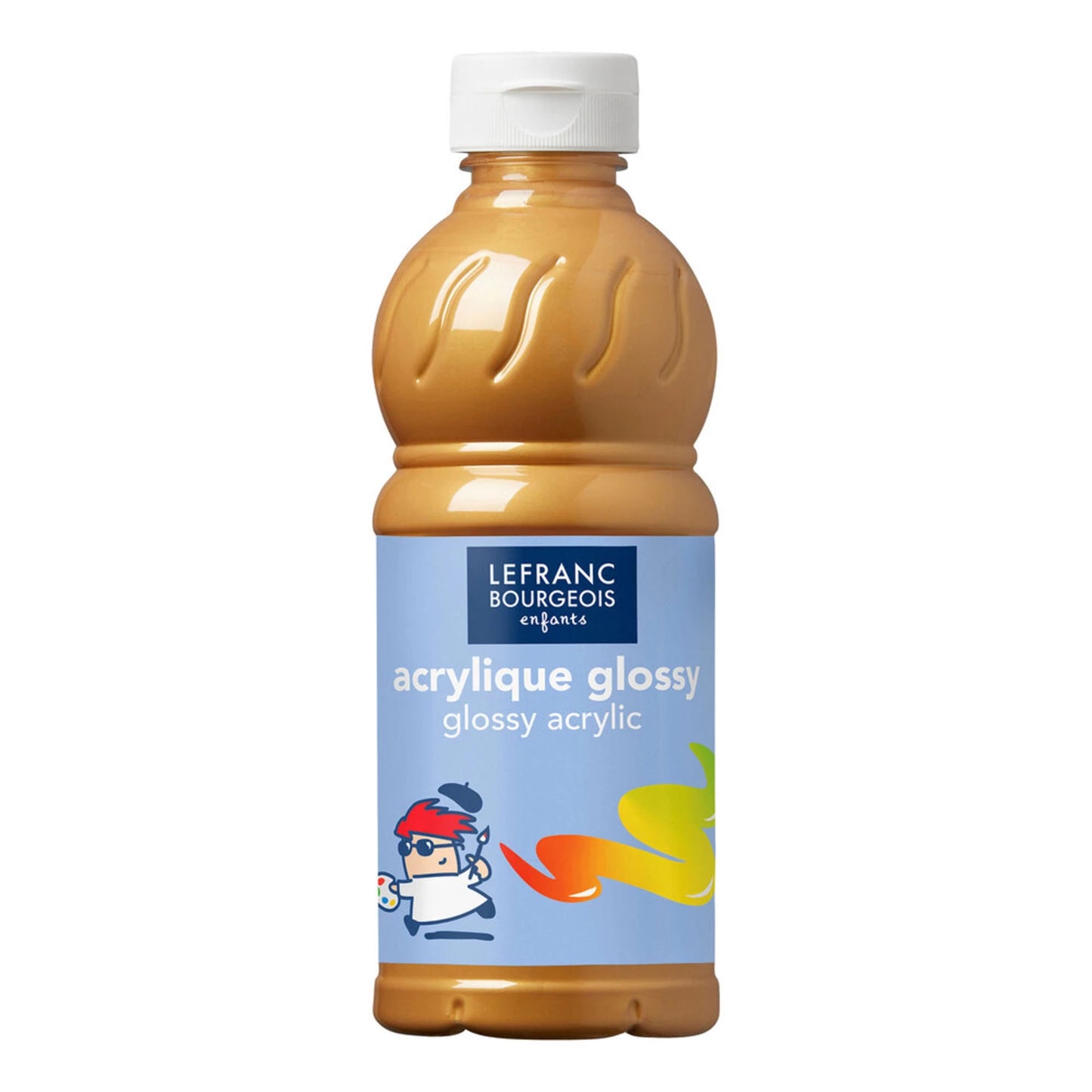 LFB VERNICE ACRILICA LUCIDA FLACONE DA 500 ML - ORO