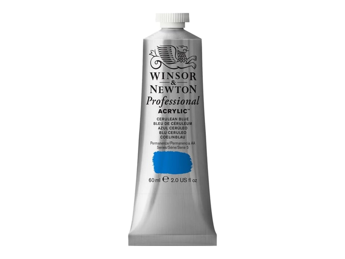 W&N PROF. COLORE ACRILICO TUBO 60ML BLU COLONNA