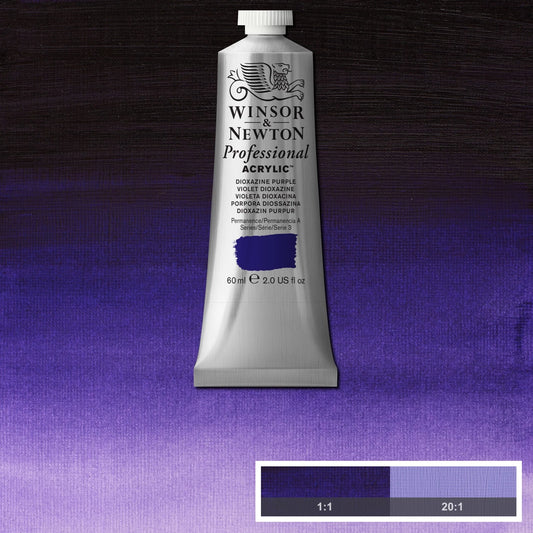 W&N PROF. VERNICE ACRILICA TUBO DA 60 ML DIOXAZINA VIOLA
