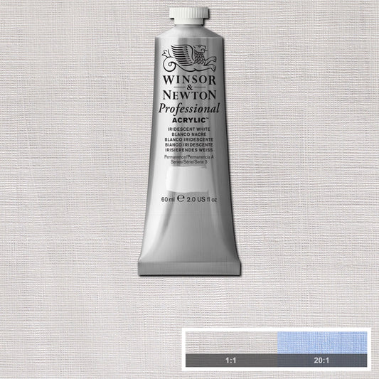 W&N PROF. COLORE ACRILICO TUBO 60ML BIANCO IRISE