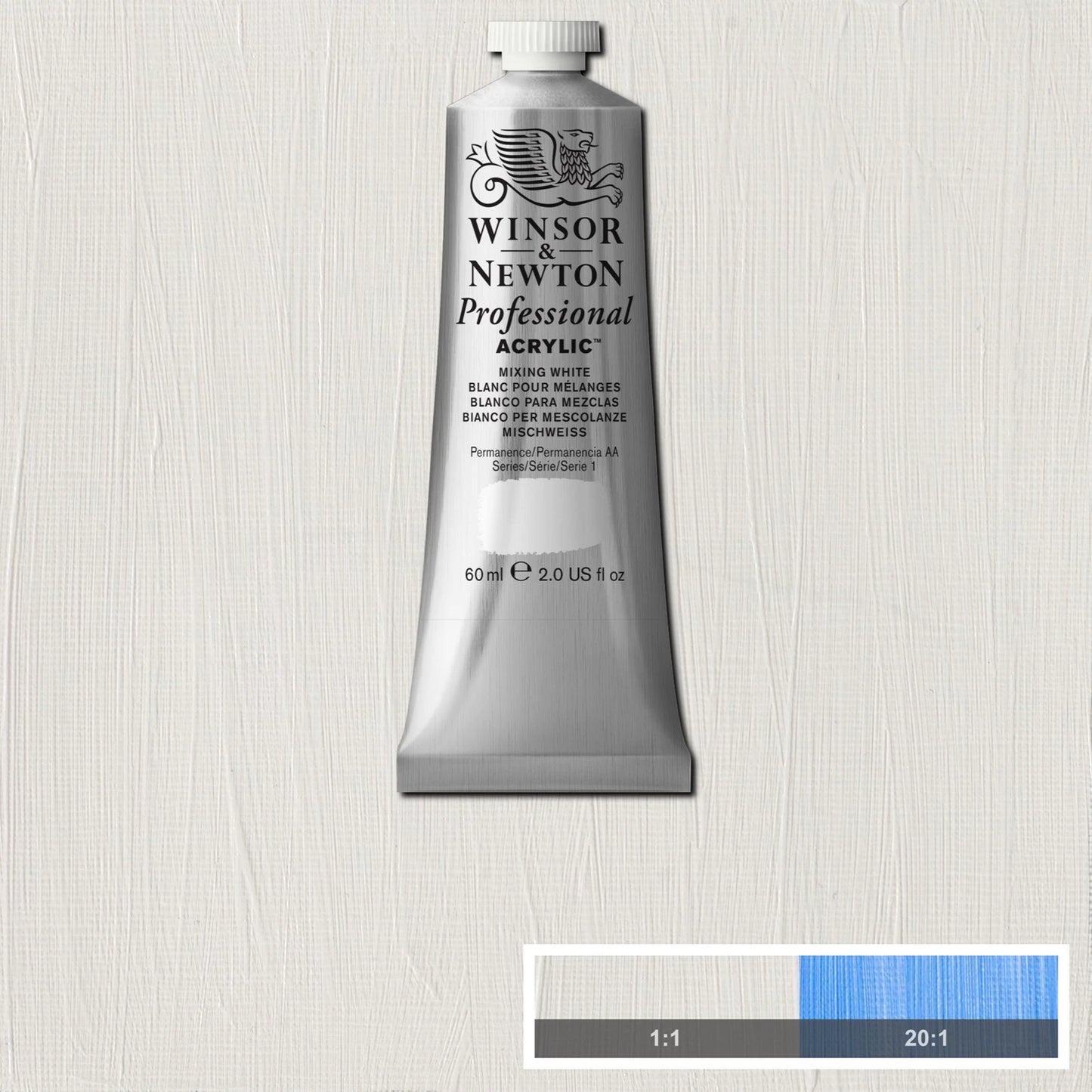 W&N PROF. VERNICE ACRILICA TUBO 60ML BIANCO SALDATURA MISTO