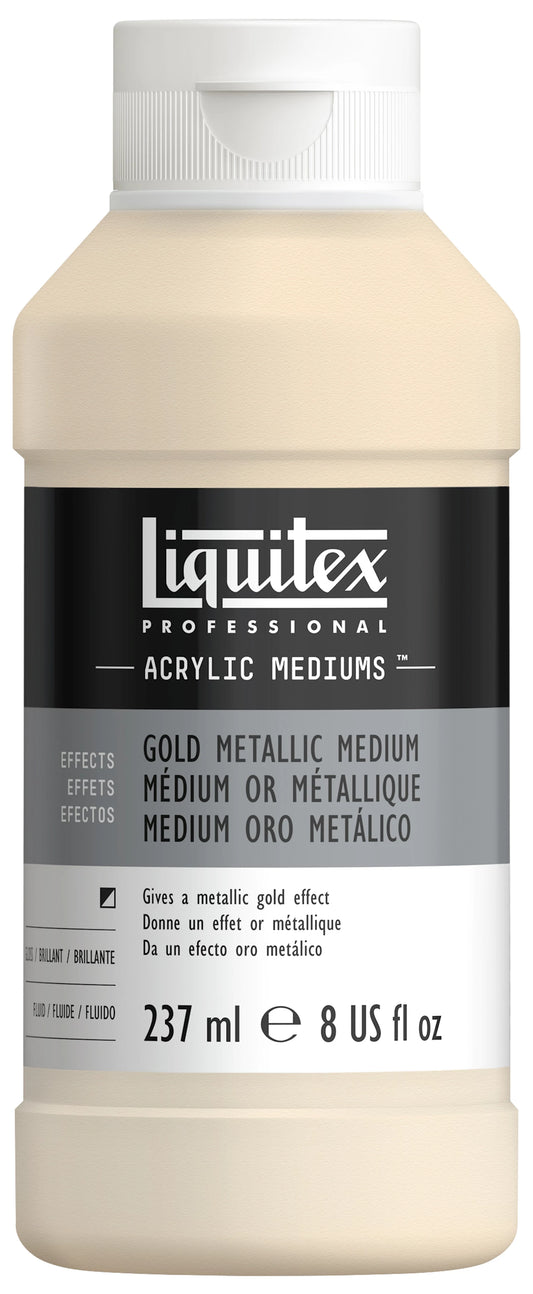 LQX ACRILICO METALLIZZATO ORO MEDIO 237ML