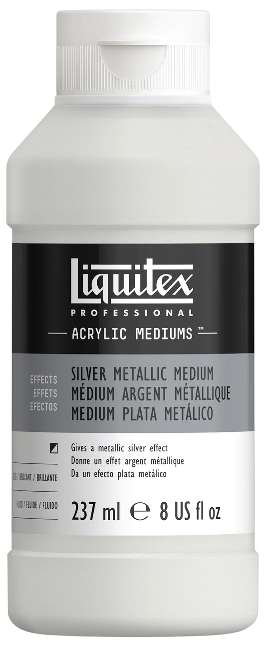 LQX ACRILICO ARGENTO METALLIZZATO MEDIO 237ML