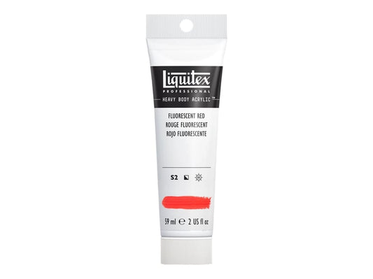 LQX PROF. VERNICE ACRILICA PESANTE TUBO DA 59 ML ROSSO FLUO