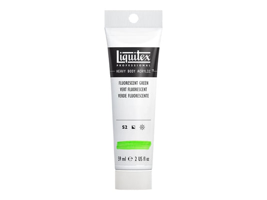 LQX PROF. VERNICE ACRILICA PESANTE TUBO DA 59 ML VERDE FLUO