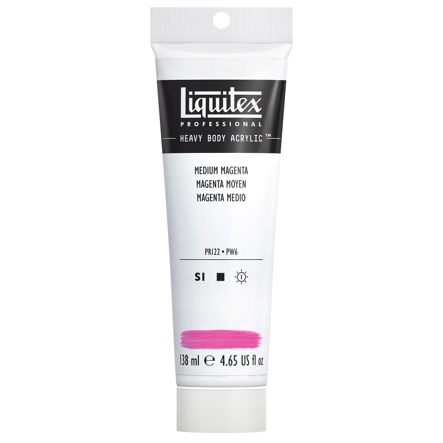 LQX PROF. VERNICE ACRILICA PESANTE TUBO DA 138 ML MAGENTA MEDIO