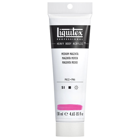 LQX PROF. VERNICE ACRILICA PESANTE TUBO DA 138 ML MAGENTA MEDIO
