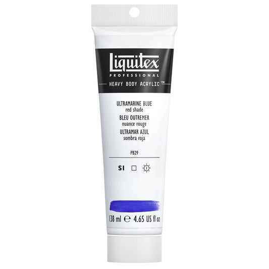 LQX PROF. VERNICE ACRILICA PER CORPO PESANTE TUBO DA 138 ML BLU OLTREMARINO R