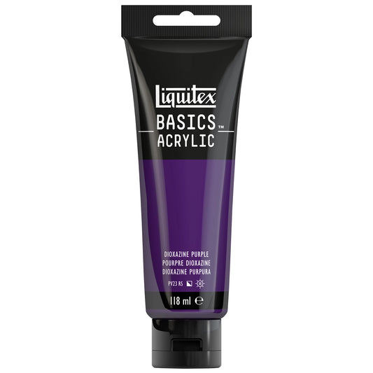 LQX BASICS COLORE ACRILICO TUBO DA 118 ML DIOXAZINA VIOLA