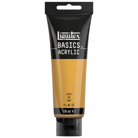 LQX BASICS COLORE ACRILICO TUBO 118ML ORO
