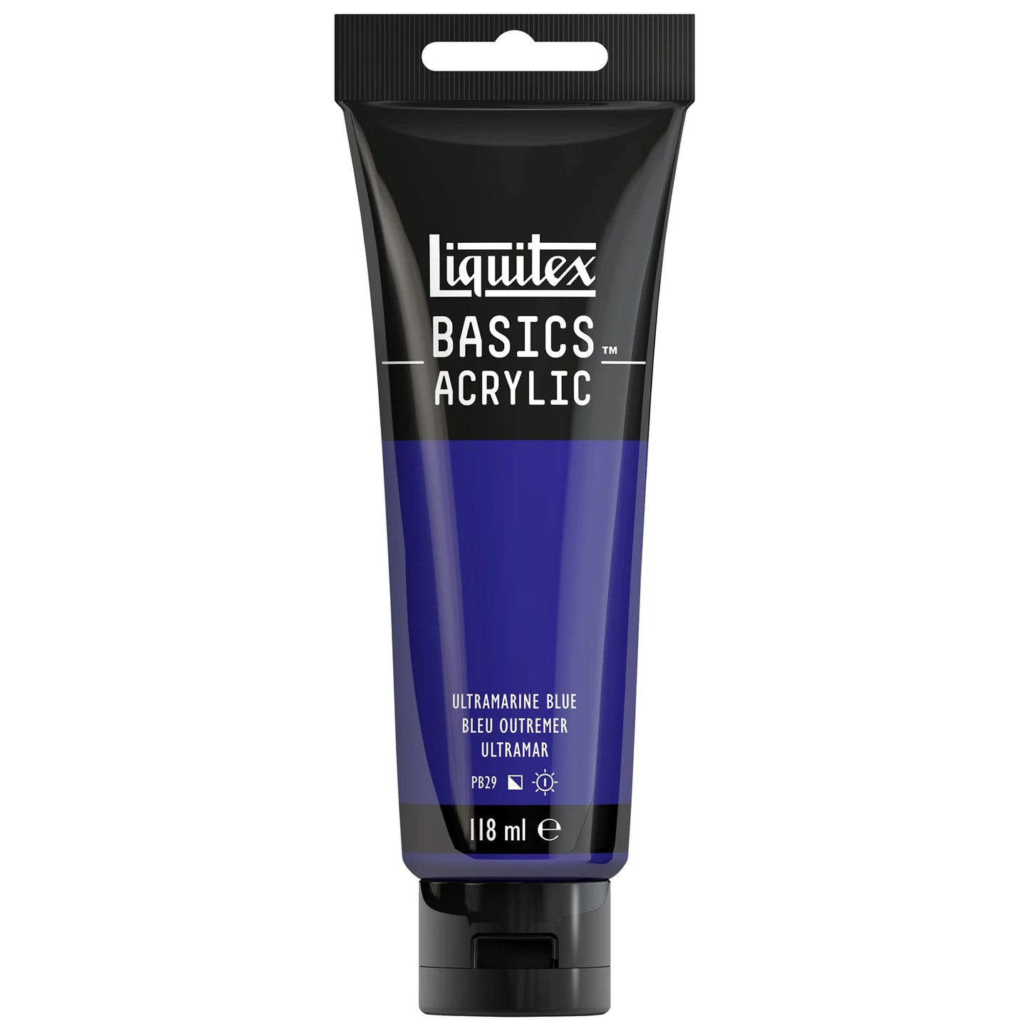 LQX BASICS COLORE ACRILICO TUBO 118ML BLU OLTREMARINO