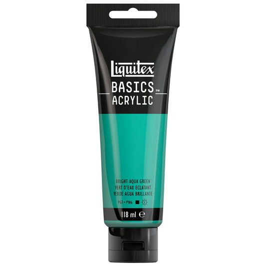 LQX BASICS COLORE ACRILICO TUBO DA 118 ML VERDE ACQUA LUMINOSO