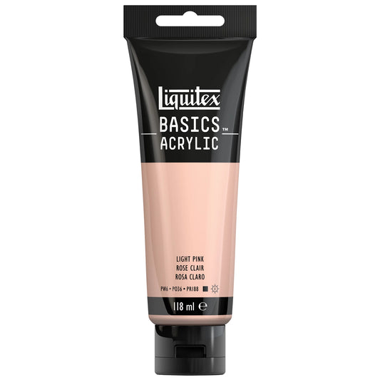 LQX BASICS COLORE ACRILICO TUBO 118ML PORTRAITROSA LIGHT