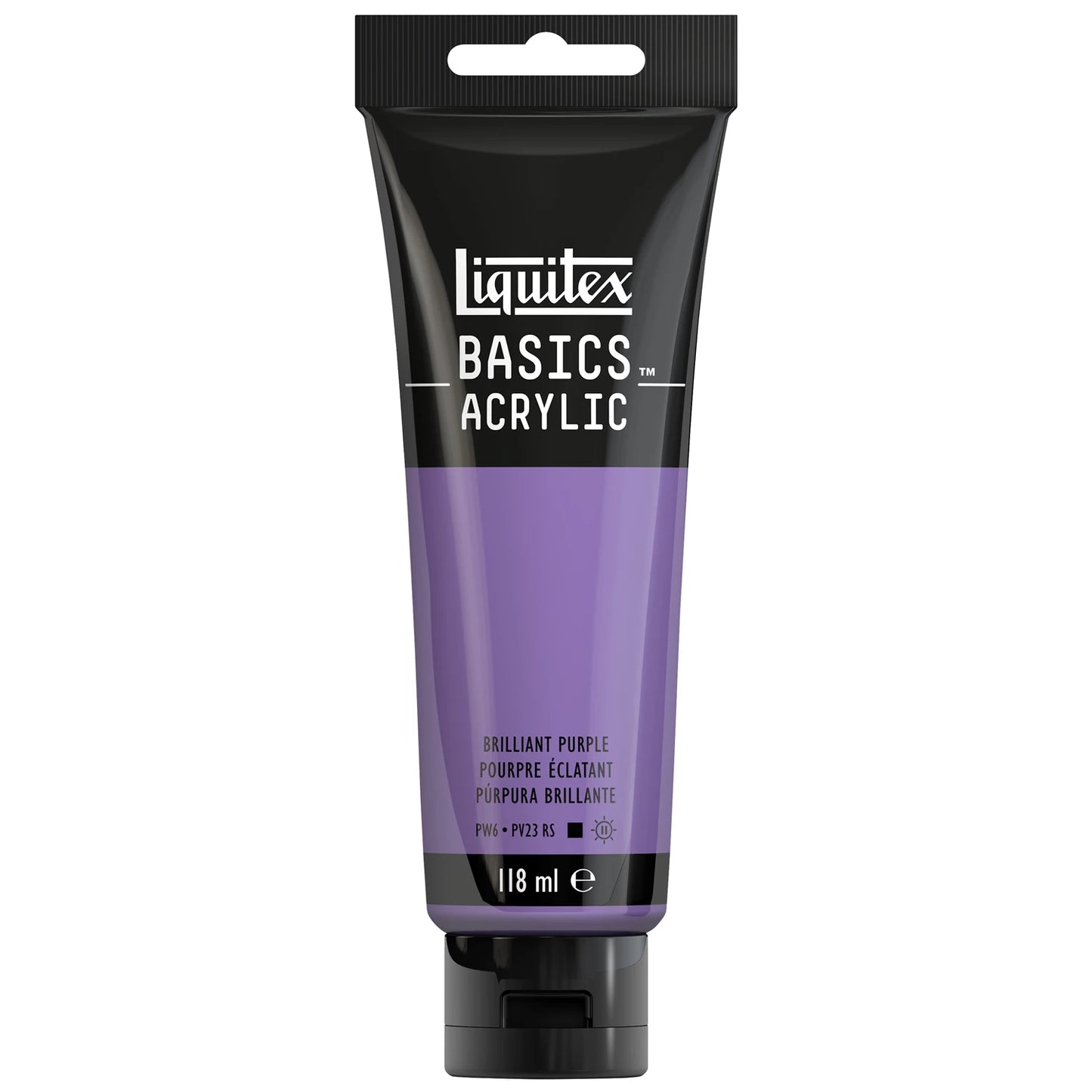LQX BASICS COLORE ACRILICO TUBO DA 118 ML VIOLA BRILLANTE