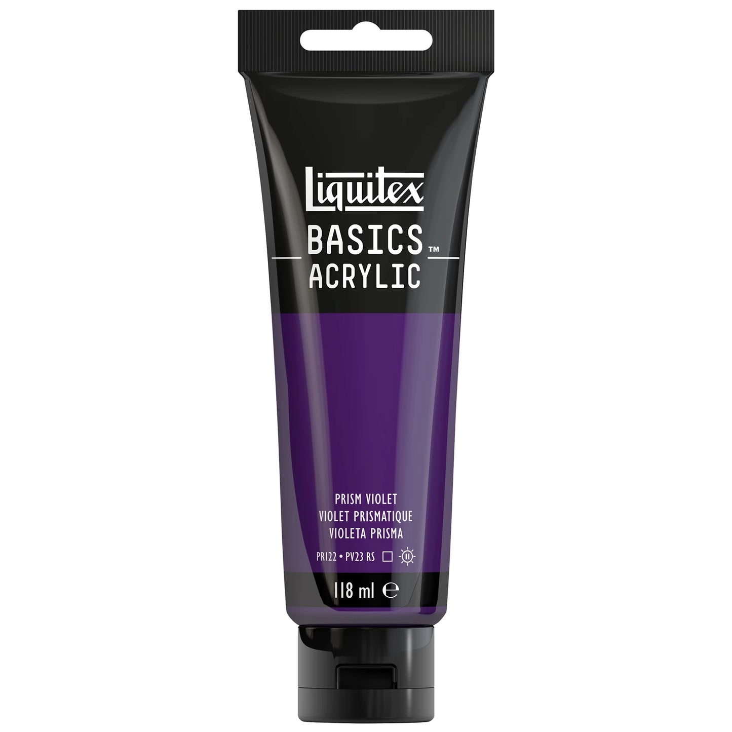 LQX BASICS COLORE ACRILICO TUBO 118ML PRISMAVIOLET