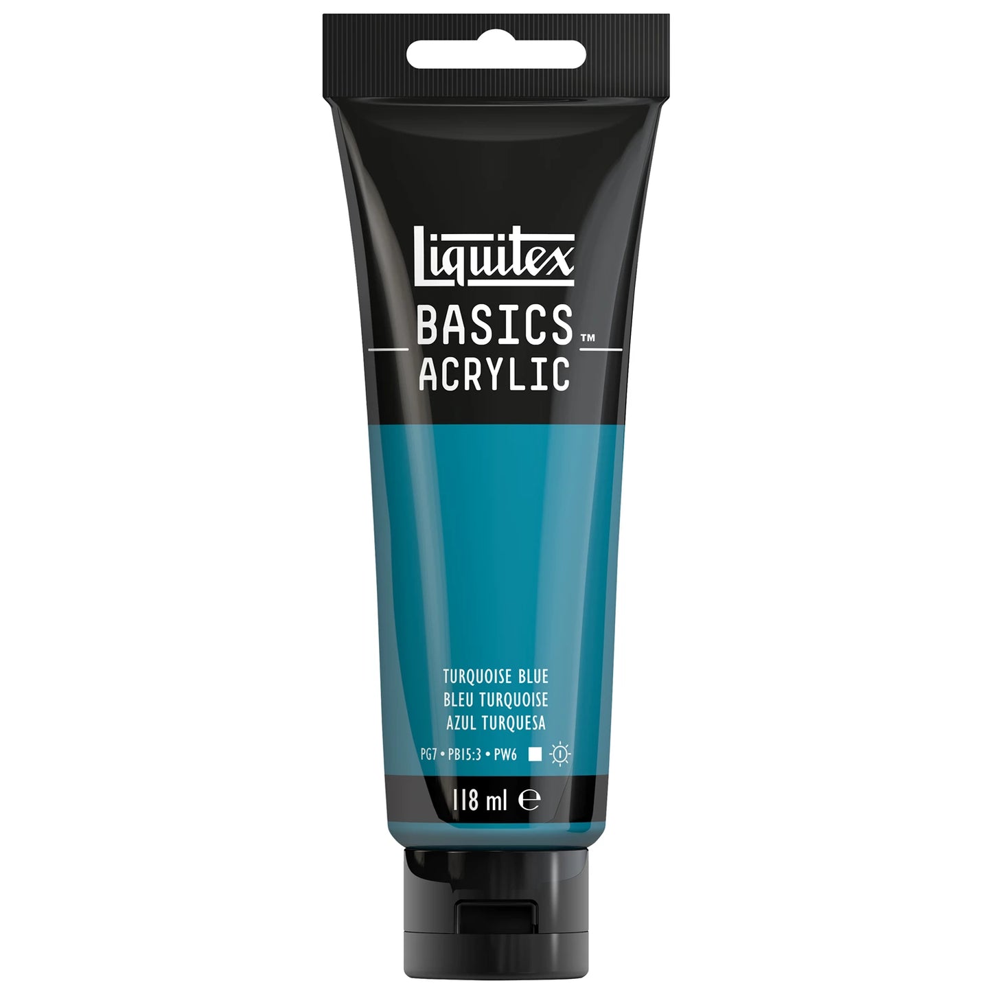 LQX BASICS COLORE ACRILICO TUBO 118ML BLU TURCHESE