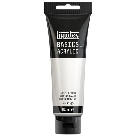 LQX BASICS COLORE ACRILICO TUBO 118ML BIANCO IRISE