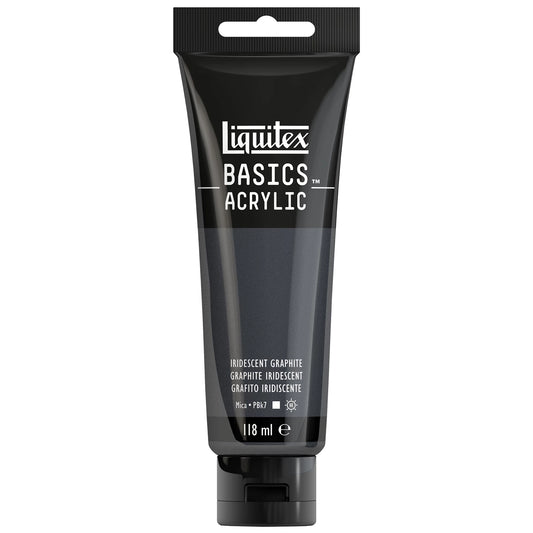 LQX BASICS COLORE ACRILICO TUBO 118ML GRAFITE IRISE