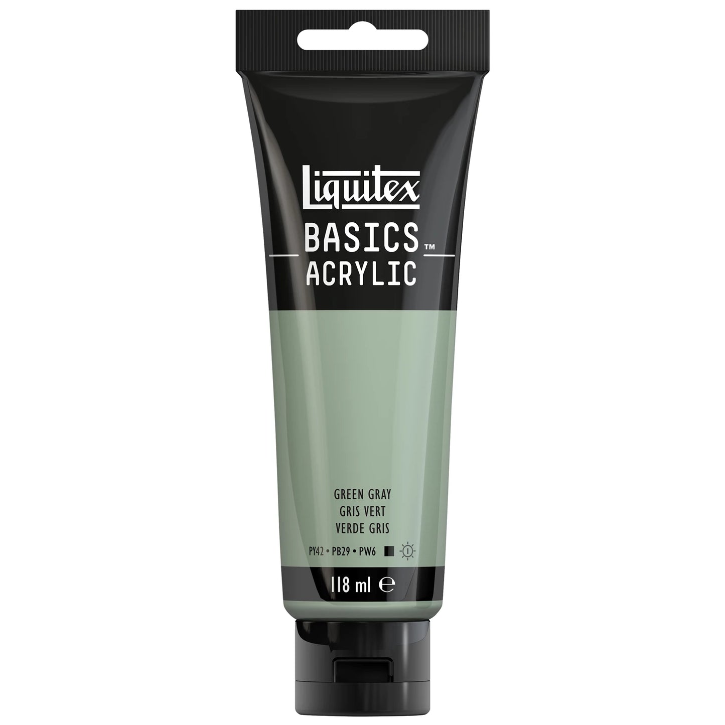 LQX BASICS COLORE ACRILICO TUBO 118ML GRIGIO-VERDE